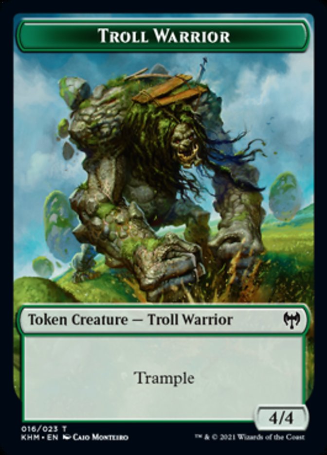 Troll Warrior [Kaldheim Tokens] | Play N Trade Winnipeg