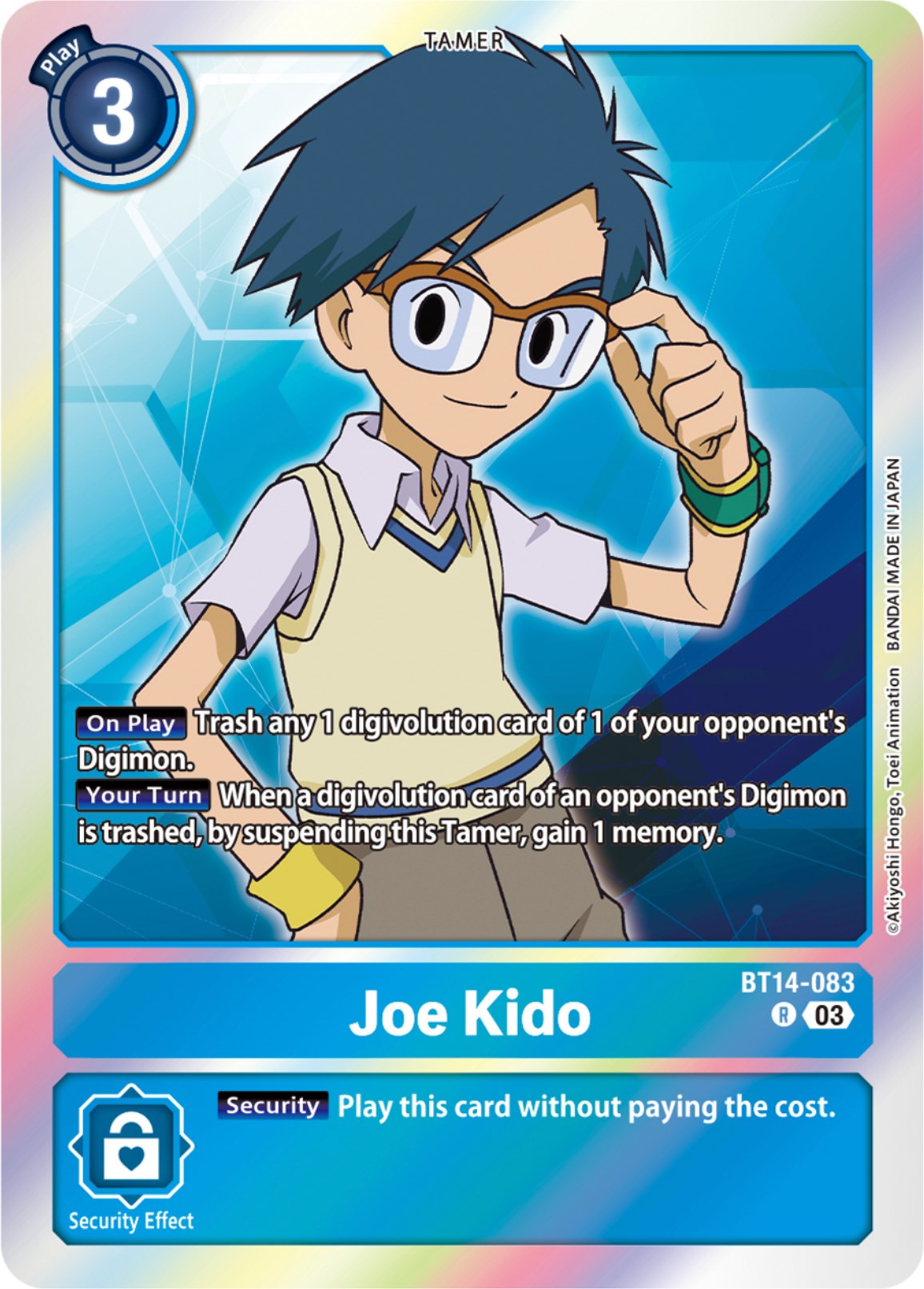 Joe kido [BT14-083] [Blast Ace] | Play N Trade Winnipeg