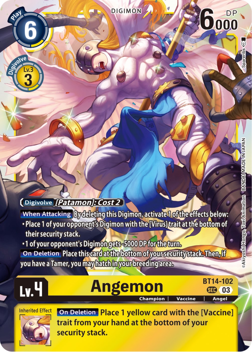 Angemon [BT14-102] [Blast Ace] | Play N Trade Winnipeg