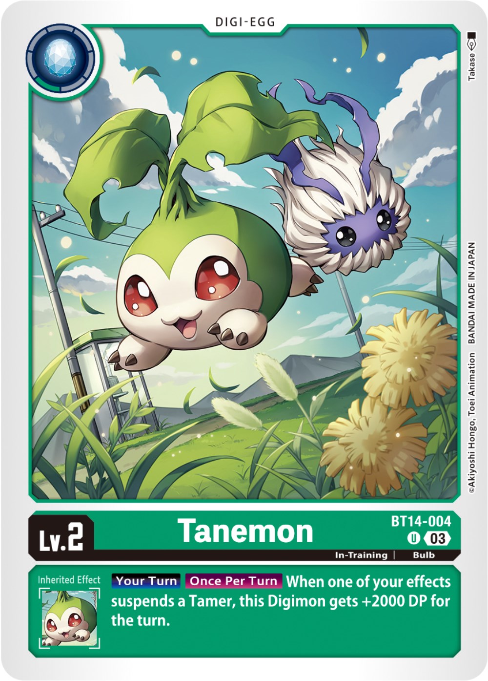 Tanemon [BT14-004] [Blast Ace] | Play N Trade Winnipeg