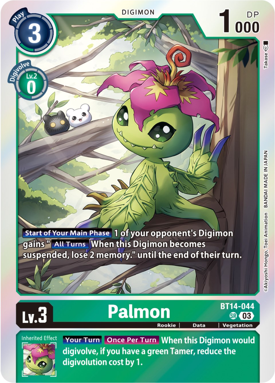 Palmon [BT14-044] [Blast Ace] | Play N Trade Winnipeg