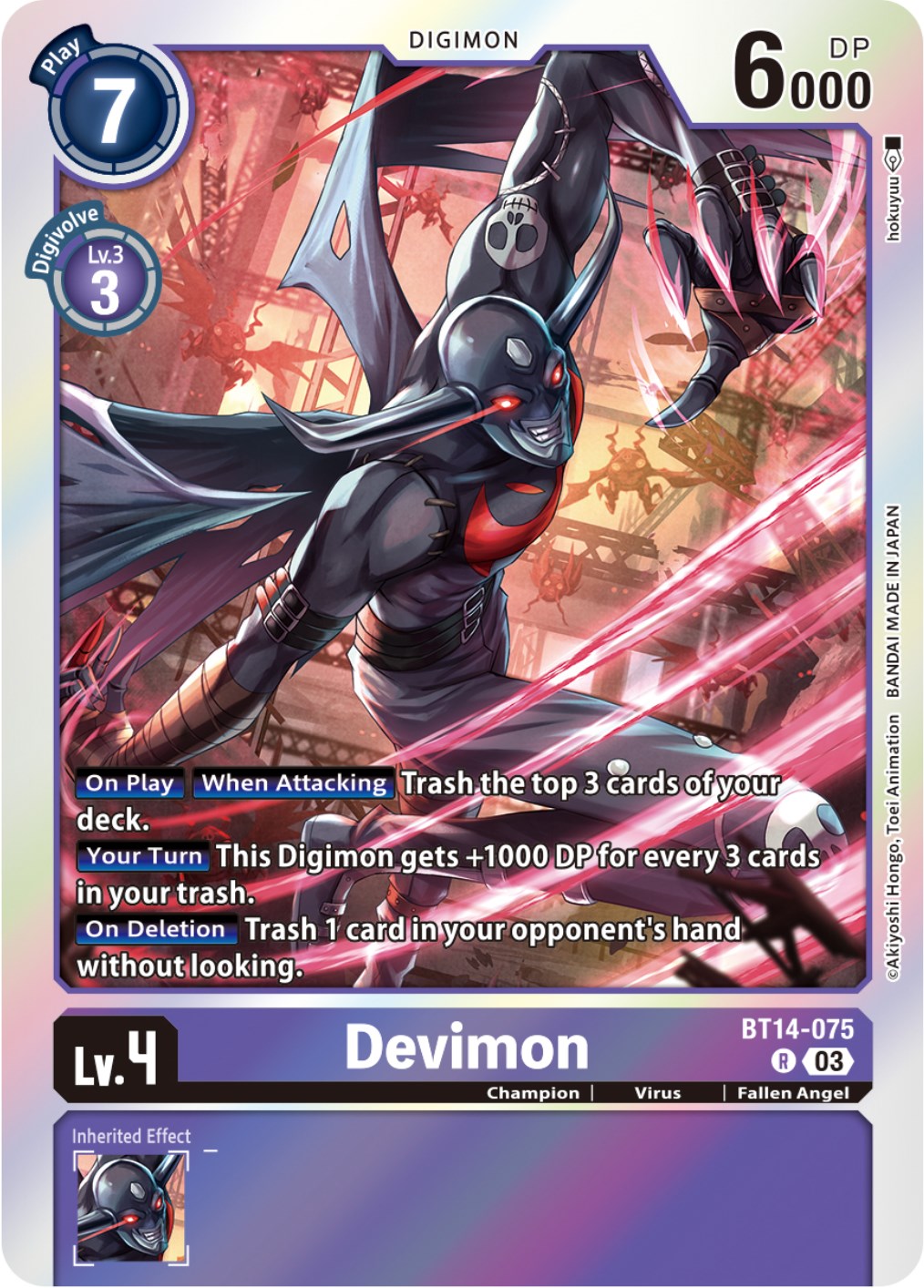 Devimon [BT14-075] [Blast Ace] | Play N Trade Winnipeg