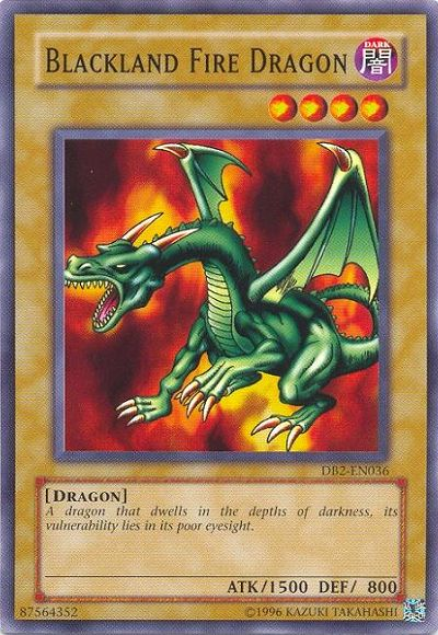 Blackland Fire Dragon [DB2-EN036] Common | Play N Trade Winnipeg