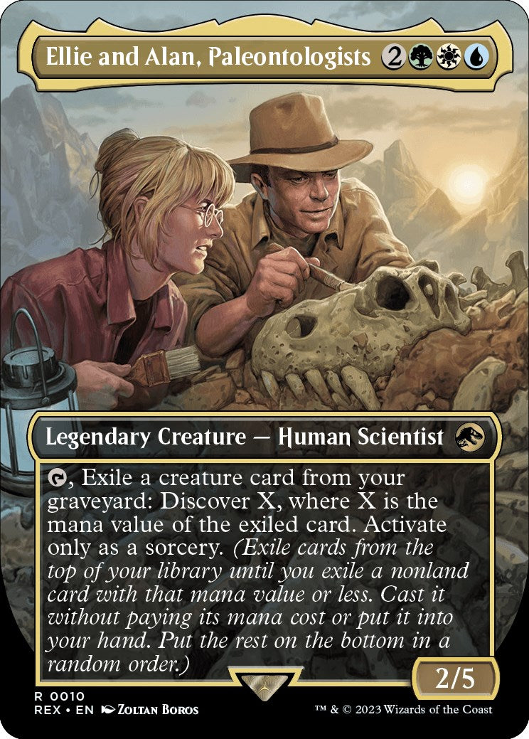 Ellie and Alan, Paleontologists (Borderless) [Jurassic World Collection] | Play N Trade Winnipeg