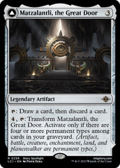 Matzalantli, the Great Door // The Core [The Lost Caverns of Ixalan] | Play N Trade Winnipeg