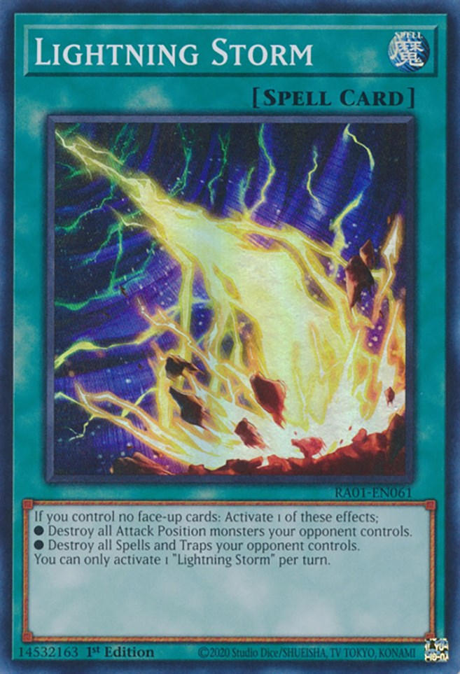Lightning Storm [RA01-EN061] Super Rare | Play N Trade Winnipeg