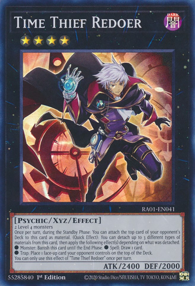 Time Thief Redoer [RA01-EN041] Super Rare | Play N Trade Winnipeg