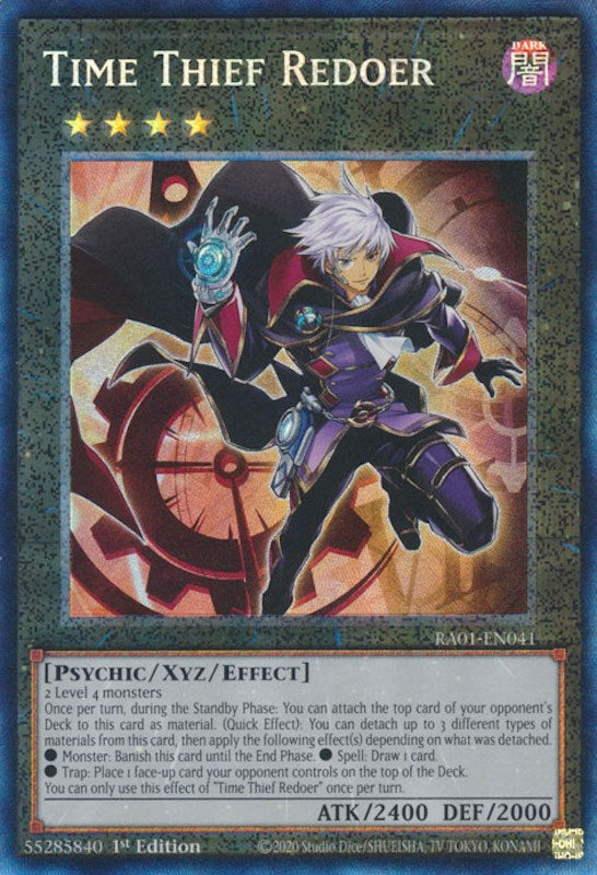 Time Thief Redoer [RA01-EN041] Prismatic Collector's Rare | Play N Trade Winnipeg