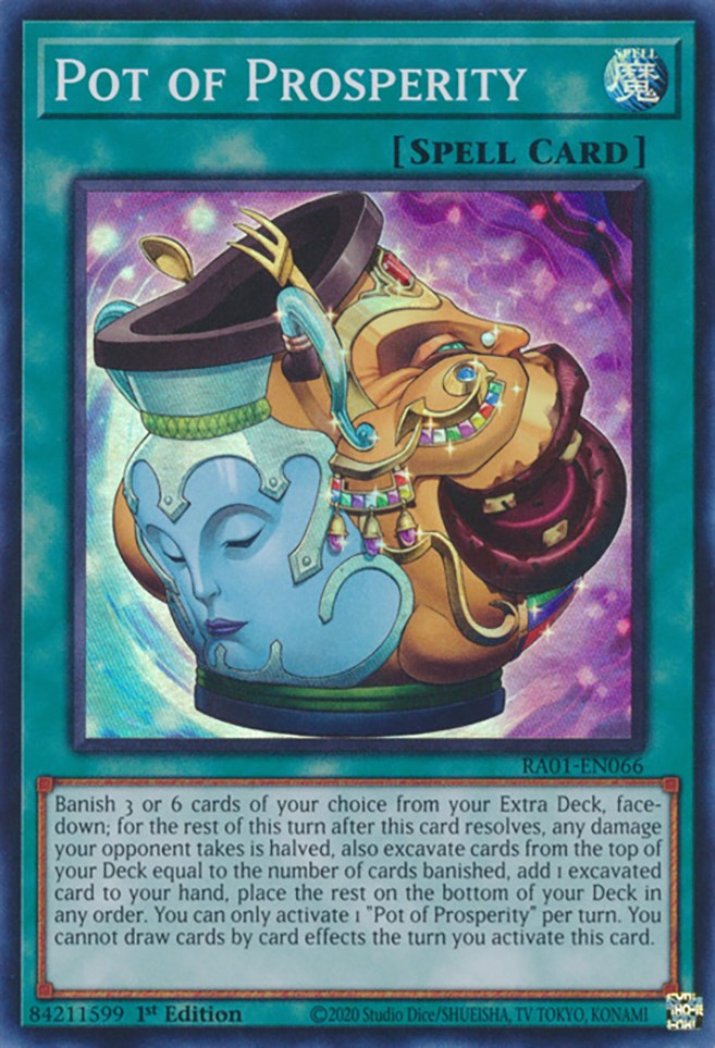 Pot of Prosperity [RA01-EN066] Super Rare | Play N Trade Winnipeg
