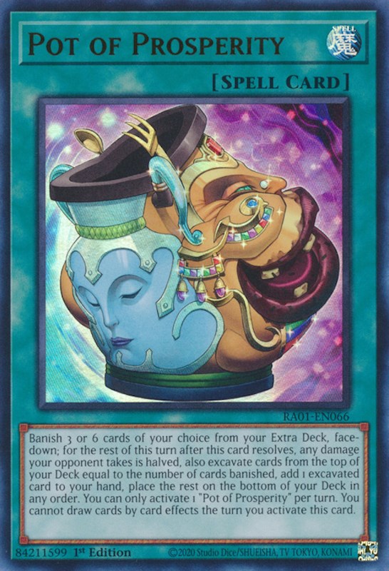 Pot of Prosperity [RA01-EN066] Ultra Rare | Play N Trade Winnipeg
