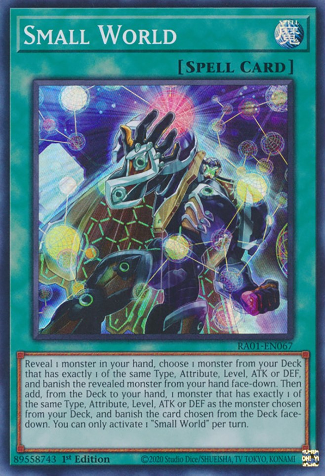 Small World [RA01-EN067] Super Rare | Play N Trade Winnipeg