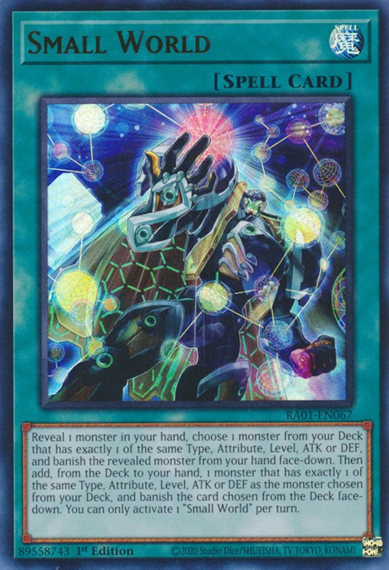 Small World [RA01-EN067] Ultra Rare | Play N Trade Winnipeg