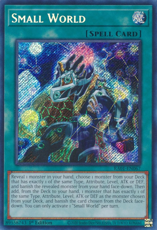 Small World [RA01-EN067] Secret Rare | Play N Trade Winnipeg