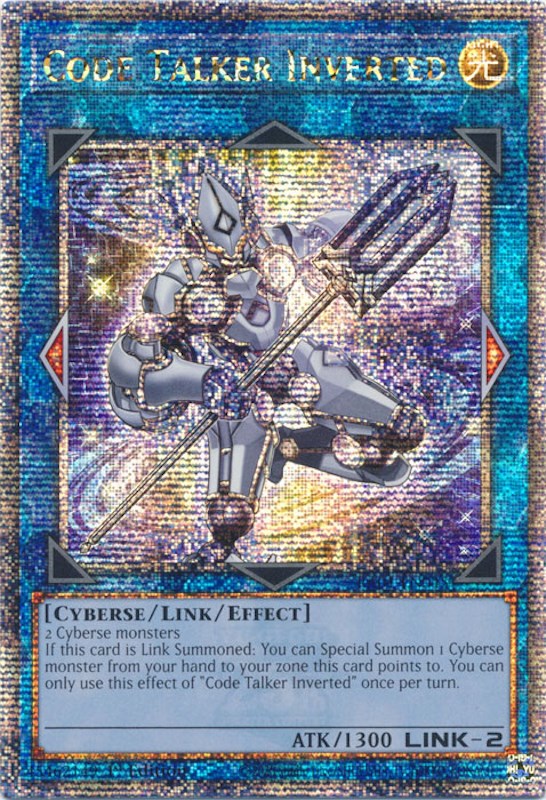 Code Talker Inverted [RA01-EN045] Quarter Century Secret Rare | Play N Trade Winnipeg