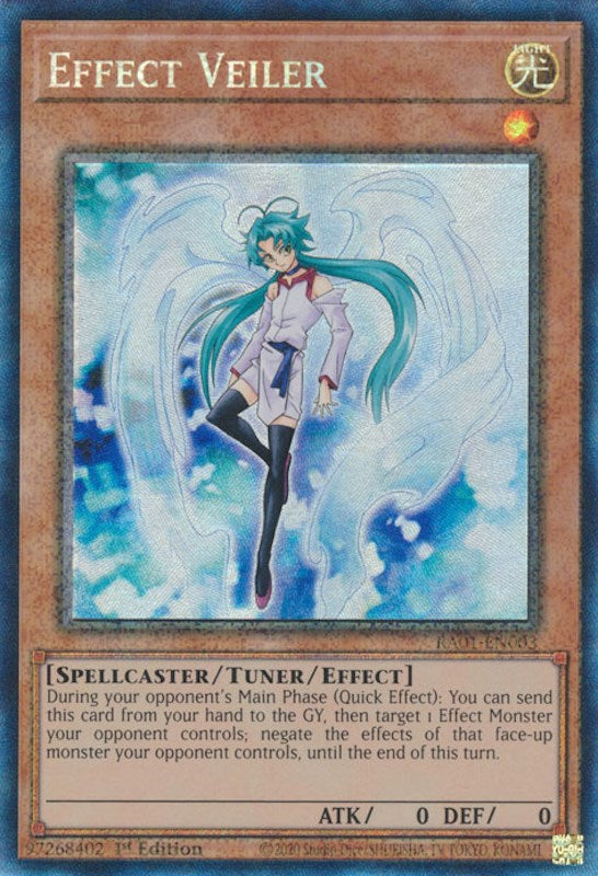 Effect Veiler [RA01-EN003] Prismatic Collector's Rare | Play N Trade Winnipeg