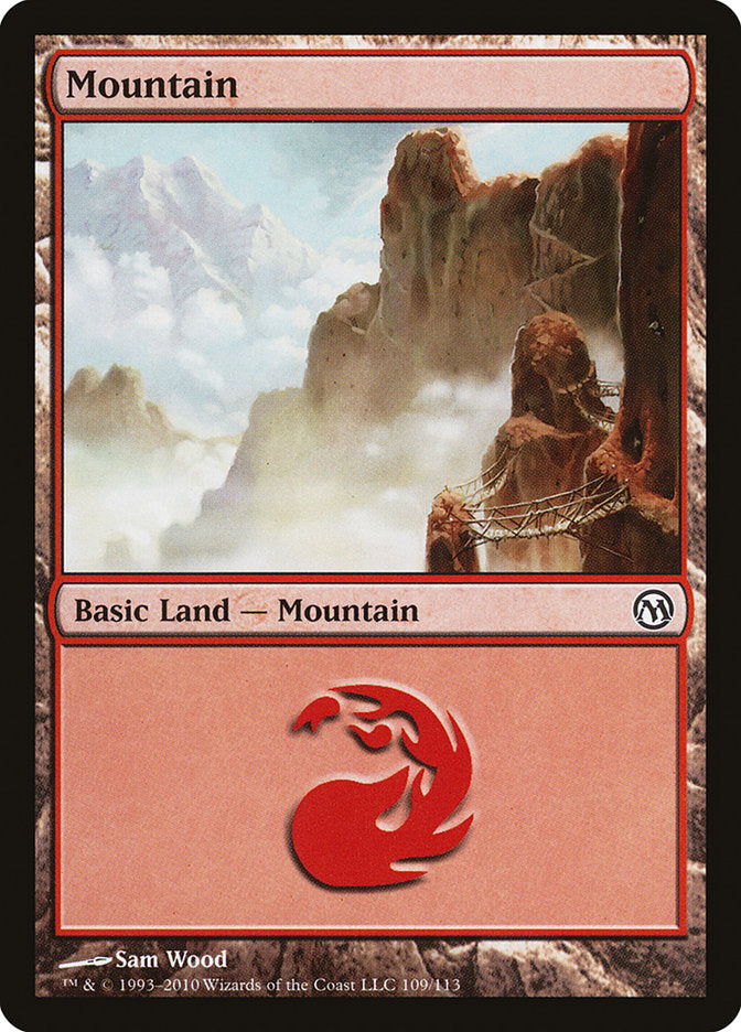 Mountain (109) [Duels of the Planeswalkers] | Play N Trade Winnipeg
