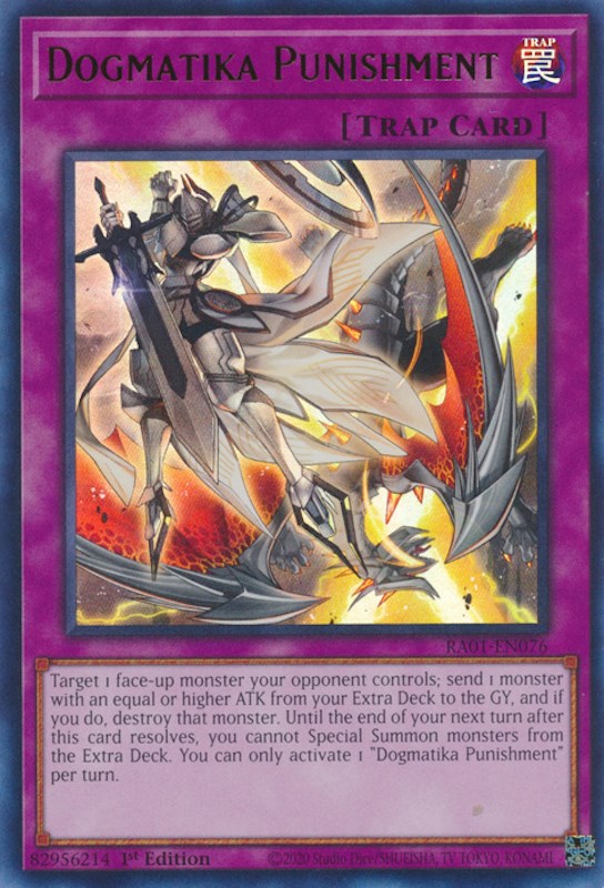 Dogmatika Punishment [RA01-EN076] Ultra Rare | Play N Trade Winnipeg