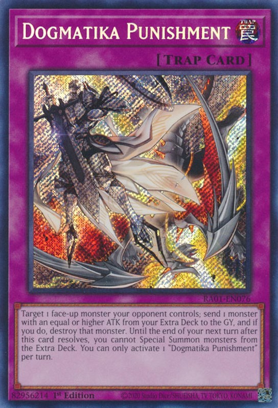 Dogmatika Punishment [RA01-EN076] Secret Rare | Play N Trade Winnipeg