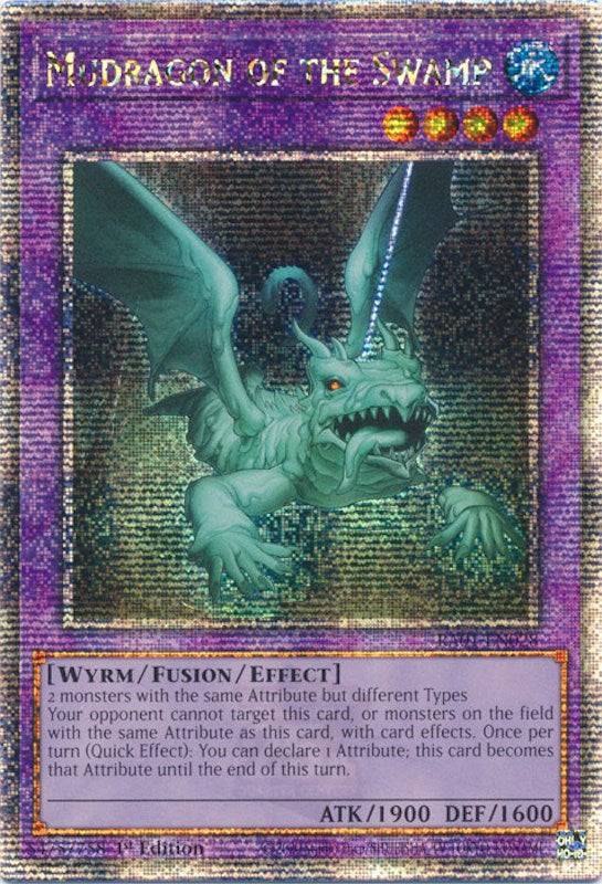 Mudragon of the Swamp [RA01-EN028] Quarter Century Secret Rare | Play N Trade Winnipeg