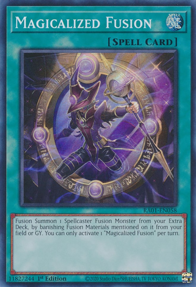 Magicalized Fusion [RA01-EN058] Super Rare | Play N Trade Winnipeg