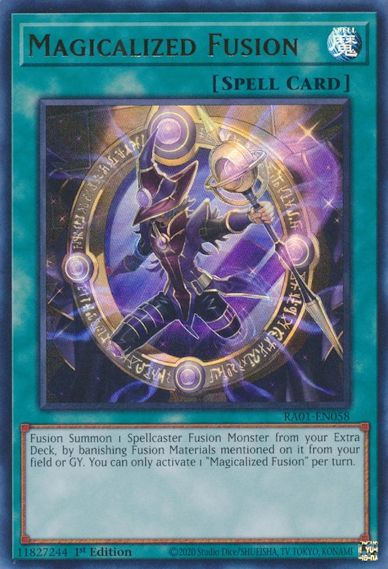 Magicalized Fusion [RA01-EN058] Ultra Rare | Play N Trade Winnipeg