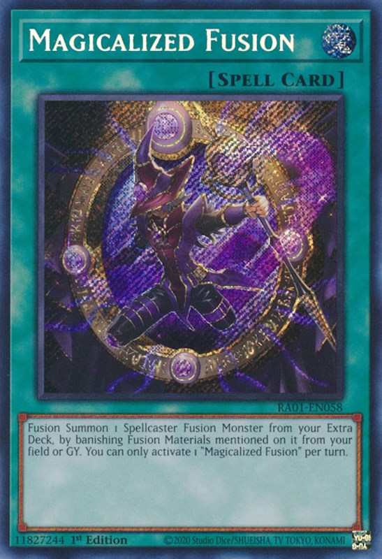 Magicalized Fusion [RA01-EN058] Secret Rare | Play N Trade Winnipeg