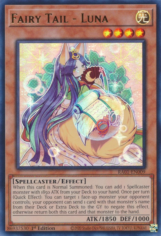 Fairy Tail - Luna [RA01-EN009] Ultra Rare | Play N Trade Winnipeg