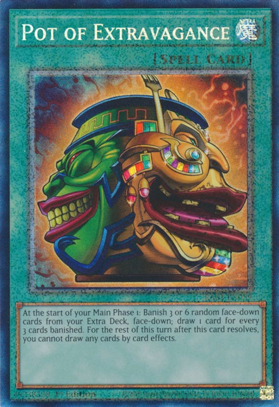 Pot of Extravagance [RA01-EN059] Prismatic Collector's Rare | Play N Trade Winnipeg