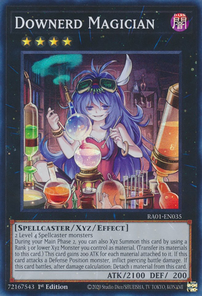 Downerd Magician [RA01-EN035] Super Rare | Play N Trade Winnipeg