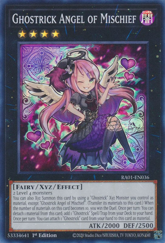 Ghostrick Angel of Mischief [RA01-EN036] Secret Rare | Play N Trade Winnipeg