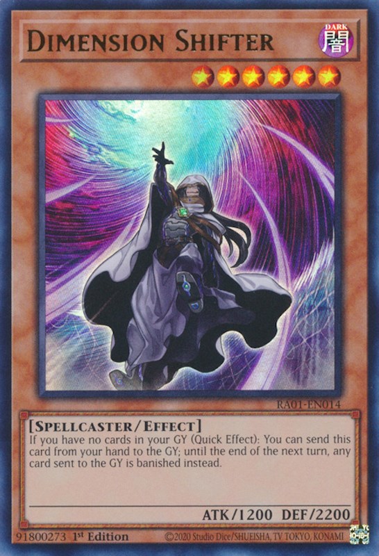Dimension Shifter [RA01-EN014] Ultra Rare | Play N Trade Winnipeg