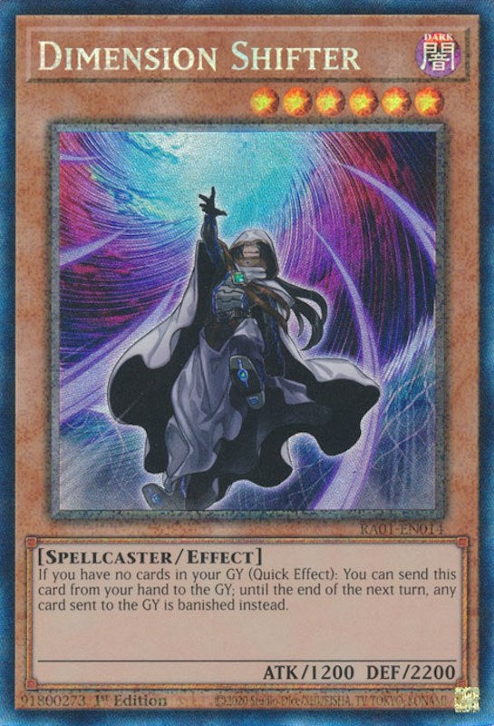 Dimension Shifter [RA01-EN014] Prismatic Collector's Rare | Play N Trade Winnipeg