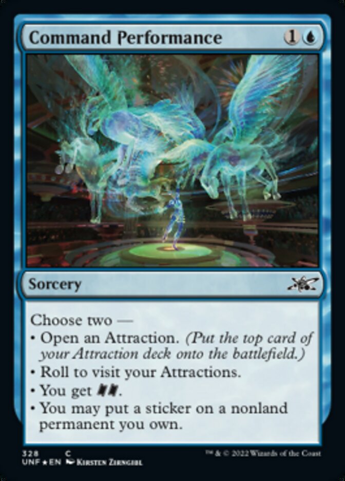 Command Performance (Galaxy Foil) [Unfinity] | Play N Trade Winnipeg