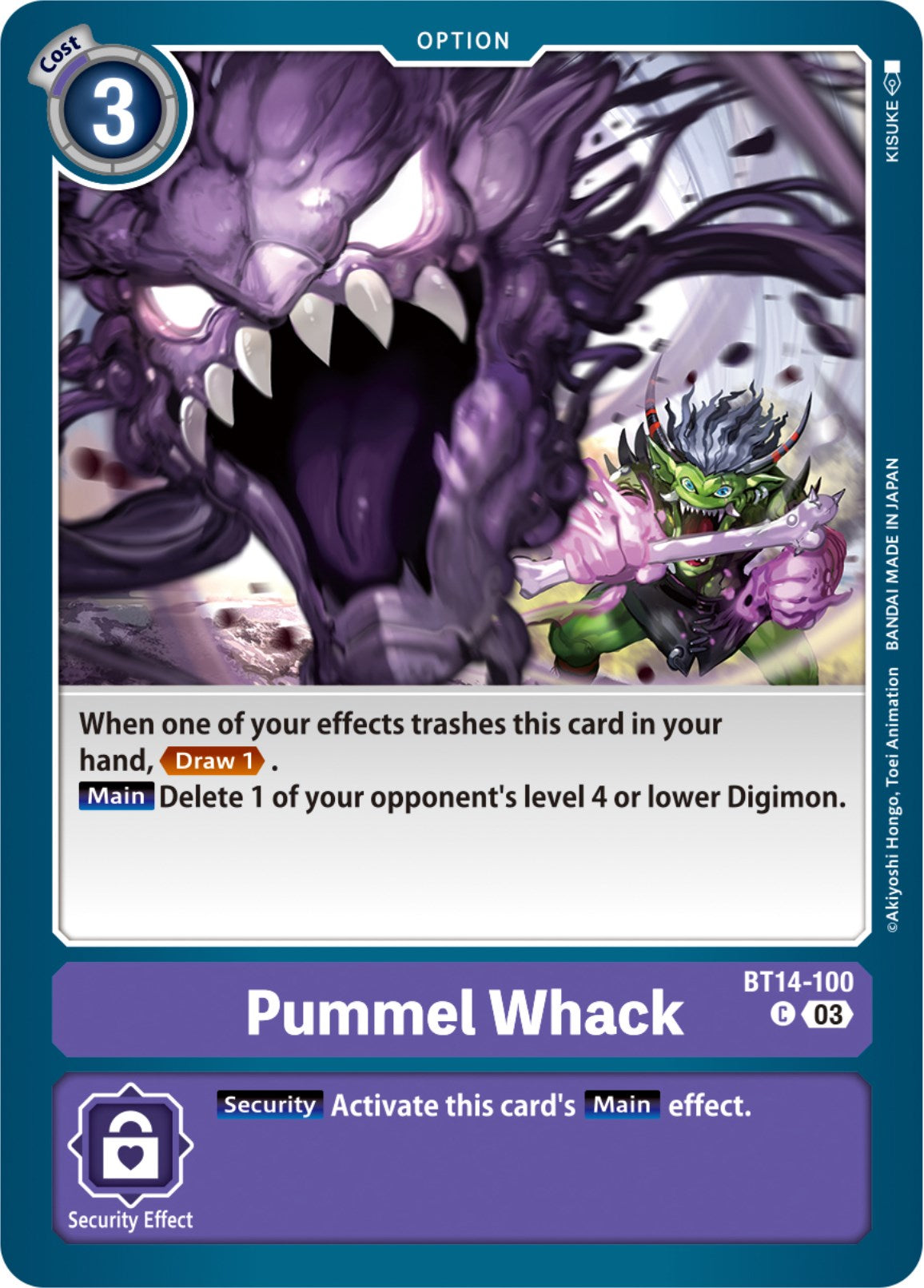 Pummel Whack [BT14-100] [Blast Ace] | Play N Trade Winnipeg