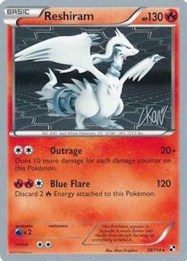 Reshiram (26/114) (Reshiphlosion - Christopher Kan) [World Championships 2011] | Play N Trade Winnipeg