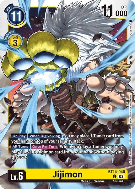 Jijimon [BT14-040] [Blast Ace] | Play N Trade Winnipeg