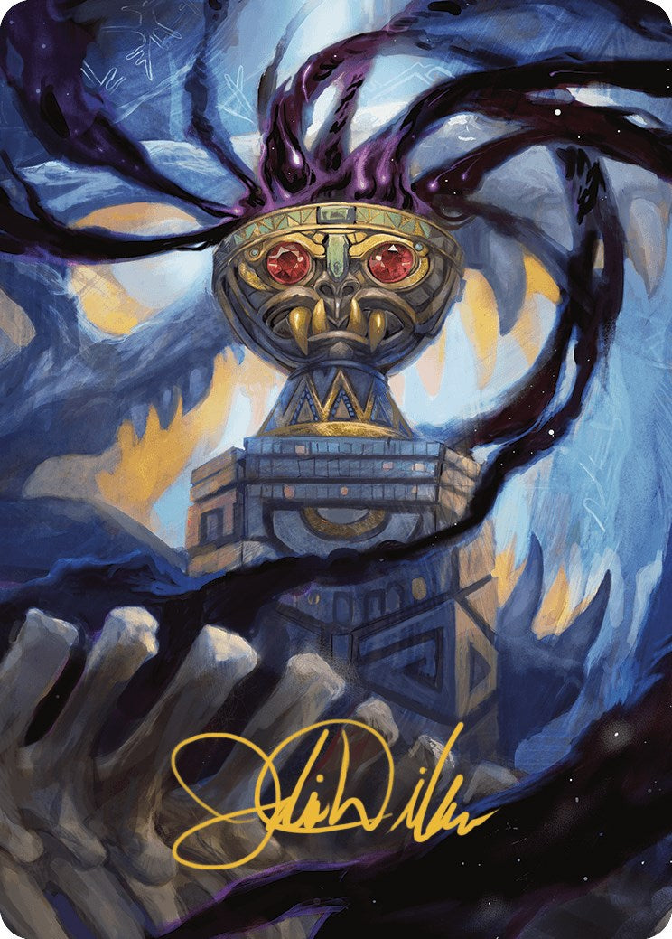 Chalice of the Void Art Card (Gold-Stamped Signature) [The Lost Caverns of Ixalan Art Series] | Play N Trade Winnipeg