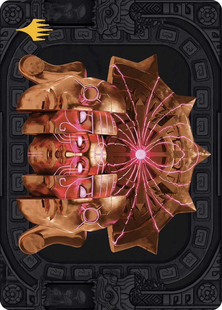Ojer Taq, Deepest Foundation Art Card (56/81) (Gold-Stamped Planeswalker Symbol) [The Lost Caverns of Ixalan Art Series] | Play N Trade Winnipeg