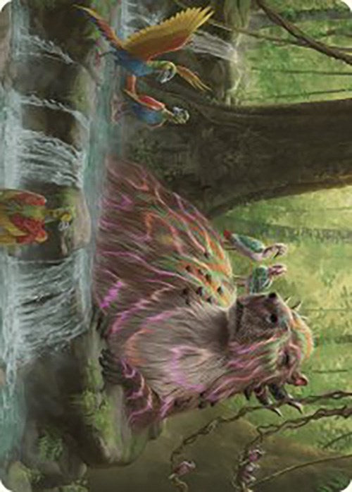 Basking Capybara Art Card [The Lost Caverns of Ixalan Art Series] | Play N Trade Winnipeg