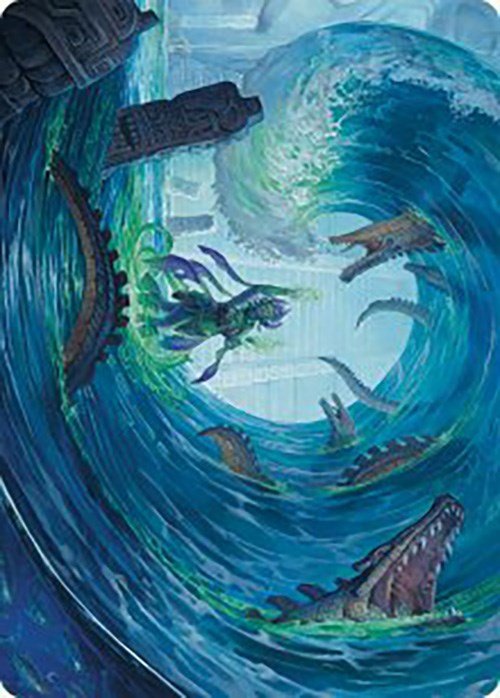 Wave Goodbye Art Card [The Lost Caverns of Ixalan Art Series] | Play N Trade Winnipeg