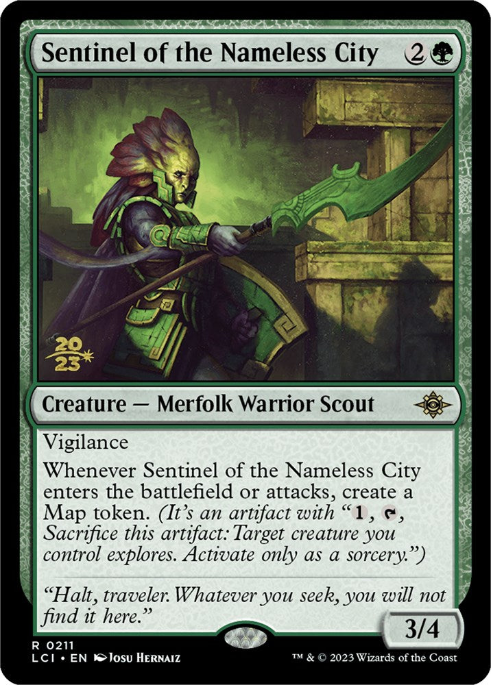 Sentinel of the Nameless City [The Lost Caverns of Ixalan Prerelease Cards] | Play N Trade Winnipeg