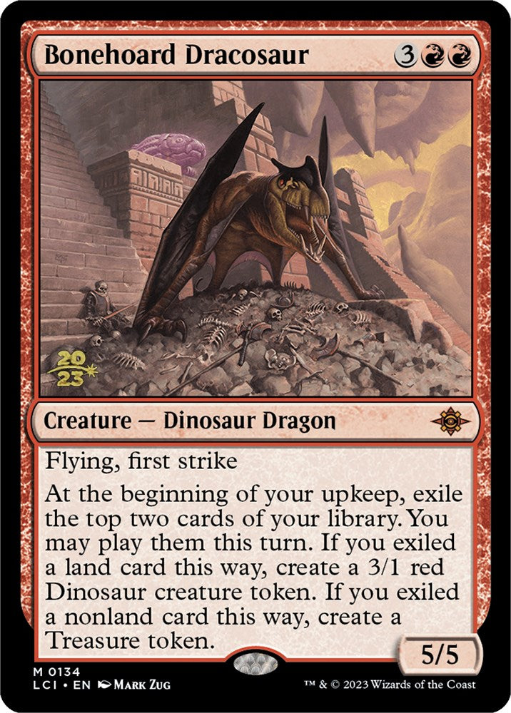 Bonehoard Dracosaur [The Lost Caverns of Ixalan Prerelease Cards] | Play N Trade Winnipeg