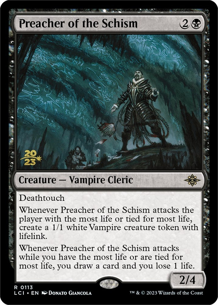 Preacher of the Schism [The Lost Caverns of Ixalan Prerelease Cards] | Play N Trade Winnipeg