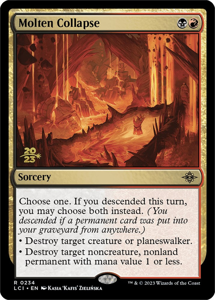 Molten Collapse [The Lost Caverns of Ixalan Prerelease Cards] | Play N Trade Winnipeg