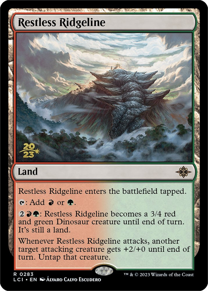 Restless Ridgeline [The Lost Caverns of Ixalan Prerelease Cards] | Play N Trade Winnipeg