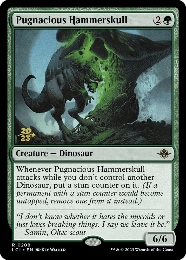 Pugnacious Hammerskull [The Lost Caverns of Ixalan Prerelease Cards] | Play N Trade Winnipeg