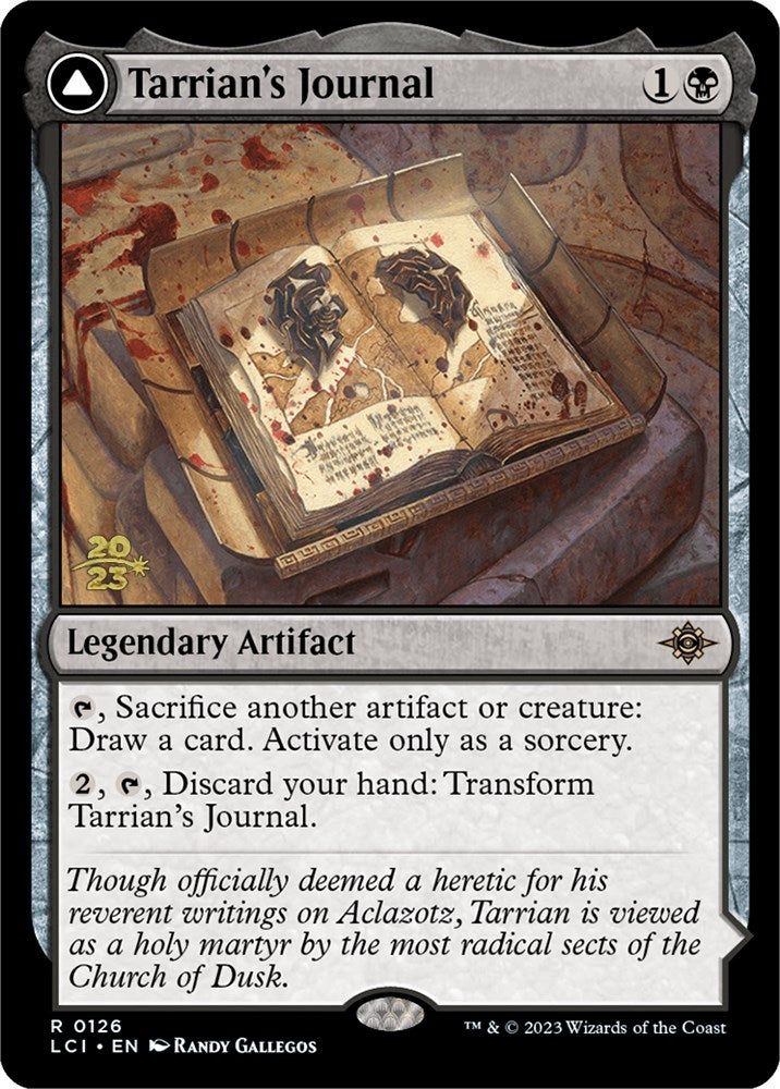Tarrian's Journal // The Tomb of Aclazotz [The Lost Caverns of Ixalan Prerelease Cards] | Play N Trade Winnipeg