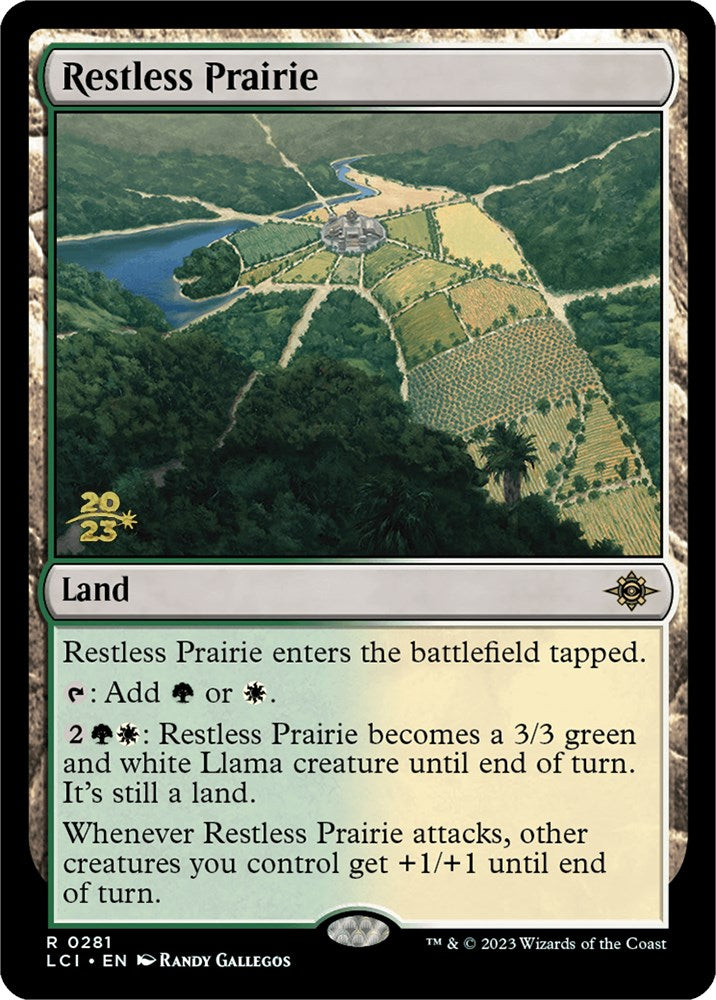 Restless Prairie [The Lost Caverns of Ixalan Prerelease Cards] | Play N Trade Winnipeg