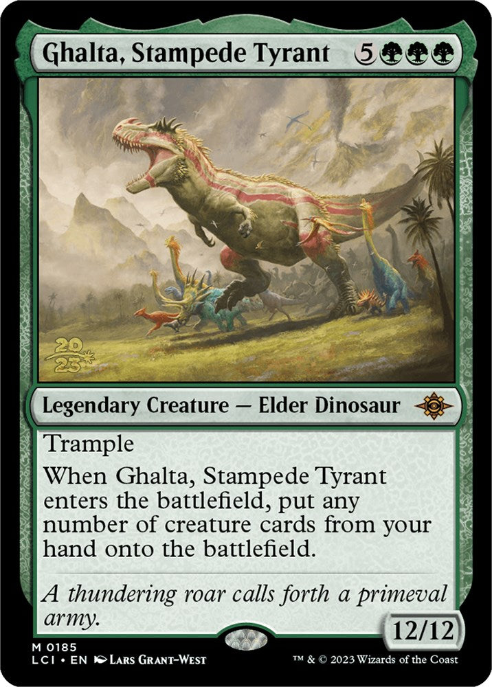 Ghalta, Stampede Tyrant [The Lost Caverns of Ixalan Prerelease Cards] | Play N Trade Winnipeg