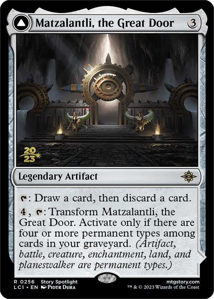 Matzalantli, the Great Door // The Core [The Lost Caverns of Ixalan Prerelease Cards] | Play N Trade Winnipeg